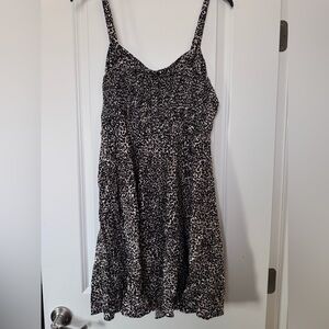 Old Navy Spaghetti Strap Cheetah print Mini Dress